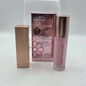 🌺LAWLESS Daisy Plumping Gloss and Lipstick Duo, NIB